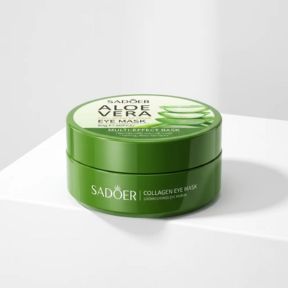 Patch-uri Hidratante pentru Ochi SADOER – Colagen, Aloe Vera, Formula Vegană, 80G