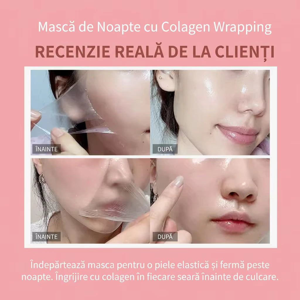 Mască de Față cu Colagen – Hidratare & Fermitate + CADOU INCLUS!