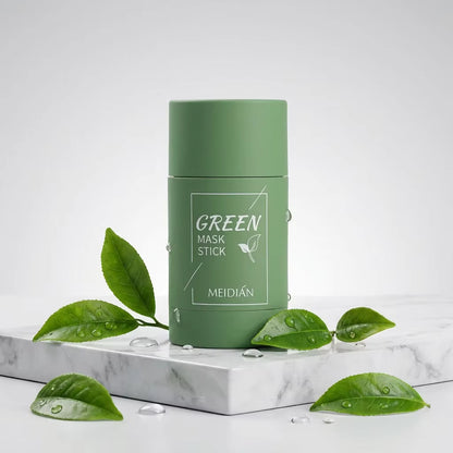 Mască Facială cu Argilă Verde – Curățare Profundă & Ten Mat