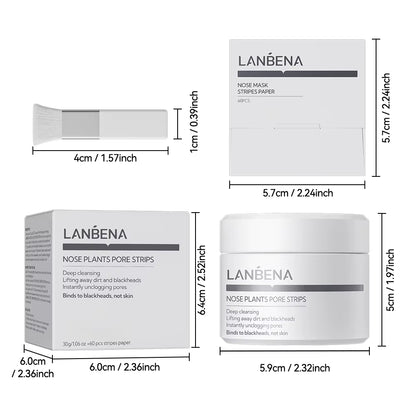 Mască Facială Peel-Off pentru Nas – Curățare Profundă & Eliminare Puncte Negre