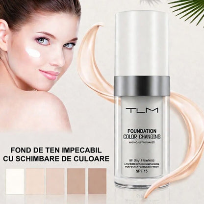 Fond de Ten – Cremă Hidratantă de Față de Zi cu SPF15 Împotriva Roșeței